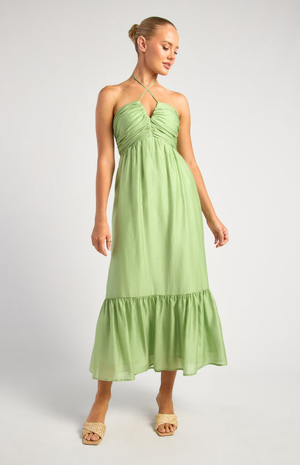 New Leaf Midi Dress