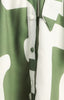 Abstract Shirt Dress - Olive