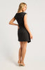 Gold Buckle Dress - Black