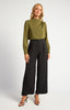 Draped Blouse - Olive