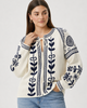 Seabreeze Embroidered Knit