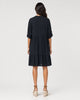 Dobby TabSlv Dress - Black