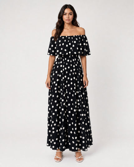 Dolce On/Off Shoulder Maxi