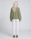 Soft Sage Tie Knit Jumper