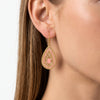 Blush Teardrop Earrings