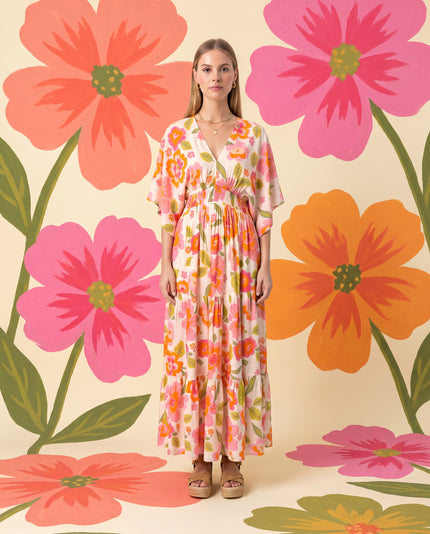 Floral Empire Maxi Dress