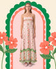Rose Trellis Maxi Dress