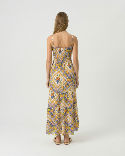 Sorrento Shirred Sundress