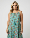 Spring Floral Swing Dress