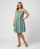 Spring Floral Swing Dress