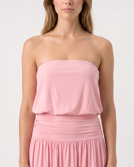 Spring Kiss Strapless Midi