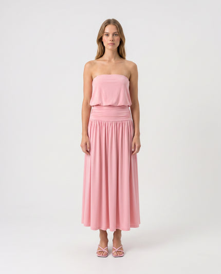 Spring Kiss Strapless Midi