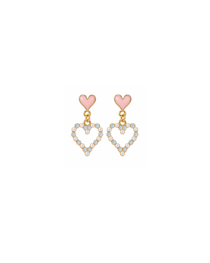 Sweetheart Pearl Earrings