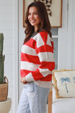 Striped Jumper with Collar