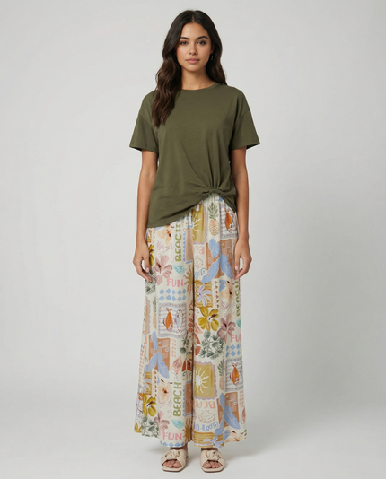 Upside Tee - Khaki