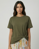 Upside Tee - Khaki