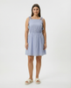 Tie Shoulder Sundress - Sky