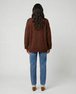Flora Open Cardi - Choco