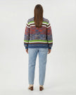 Sea Coral Striped Knit