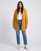 Cableknit Hooded Cardi - Goldie
