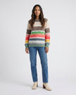 Fluffy Striped Jumper