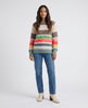 Fluffy Striped Jumper