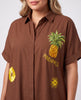 Tropical Tirari Shirt Dress