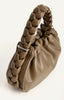 Plait Handle Bag - Brown