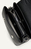 Pebbled Satchel Handle Bag - Black