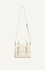 Pebbled Satchel Handle Bag - Ivory