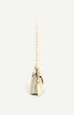 Crinkle Textured Shoulder Bag - Ivory