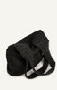 Raffia Tote Bag - Black