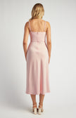 Rosalea Satin Midi
