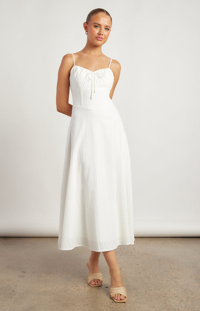 Lace Back Cotton Sunfrock
