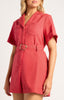 Pocket Playsuit - Watermelon