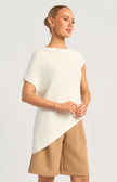 Serene Asymmetrical Knit Top