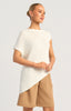 Serene Asymmetrical Knit Top
