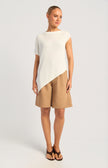 Serene Asymmetrical Knit Top