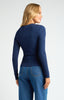 Layered Cardi Top - Navy