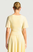 Primrose Flutter Top