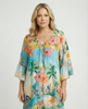 Aloha Lace-up Kaftan