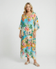Aloha Lace-up Kaftan