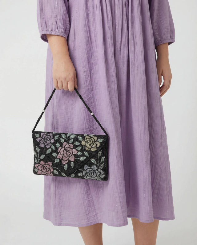 Fleur Pouch - Black