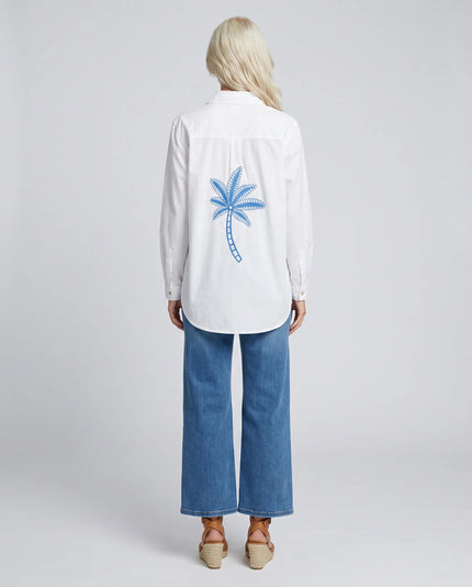 Palm Tree Shirt - Blue