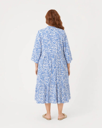 Blue Swirl Tunic Dress