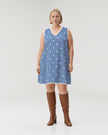 Gingham ALine Shift Dress