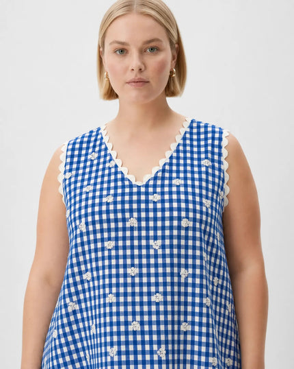 Gingham ALine Shift Dress