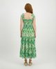 Chevron Shirred Sundress