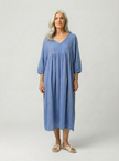 Sequin Midi Smock Dress - Azzure