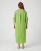Empire Shirt Dress - Lime